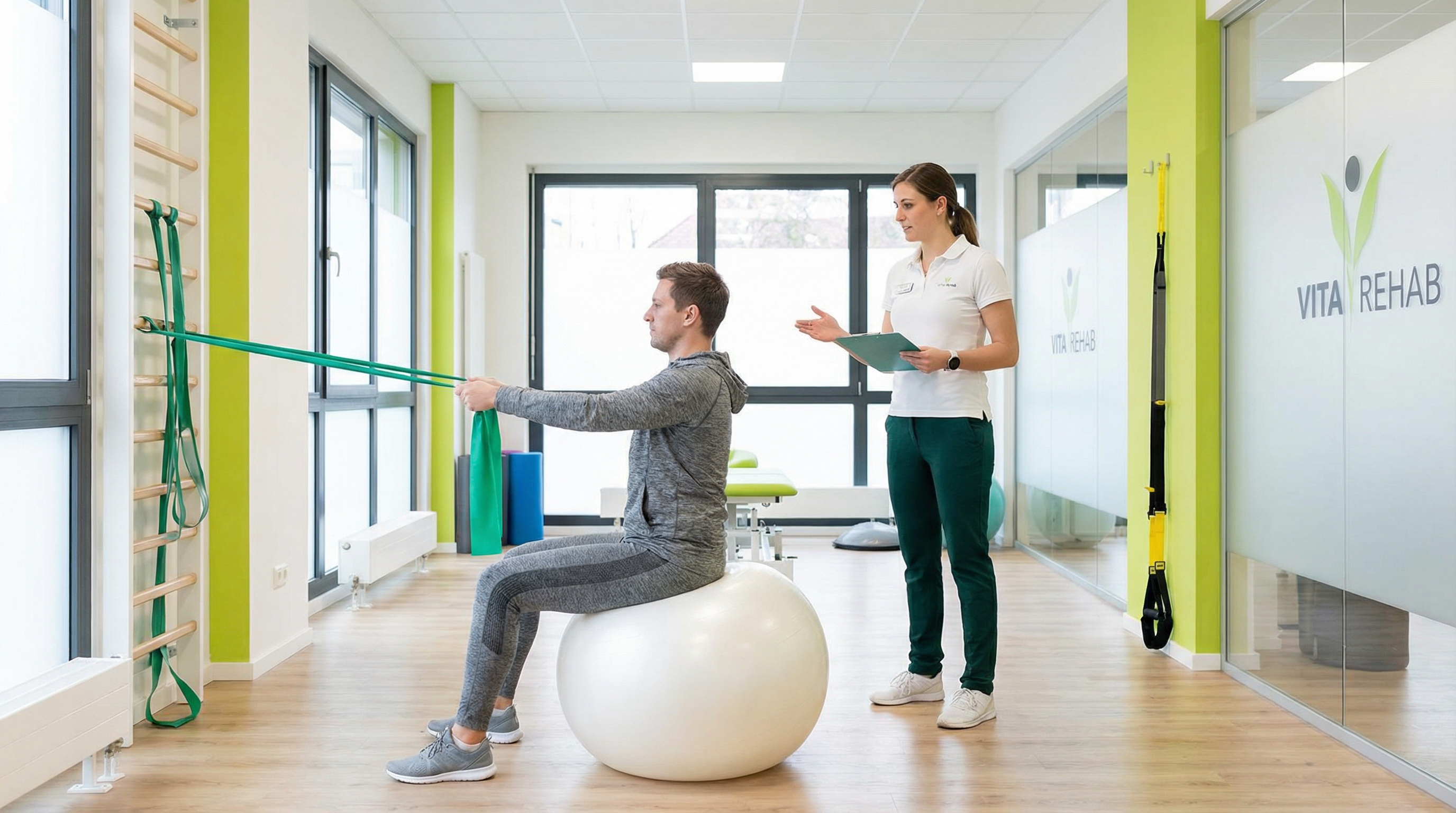 Physiotherapie Behandlung im HSP1